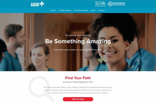 Screenshot of Be Something Amazing