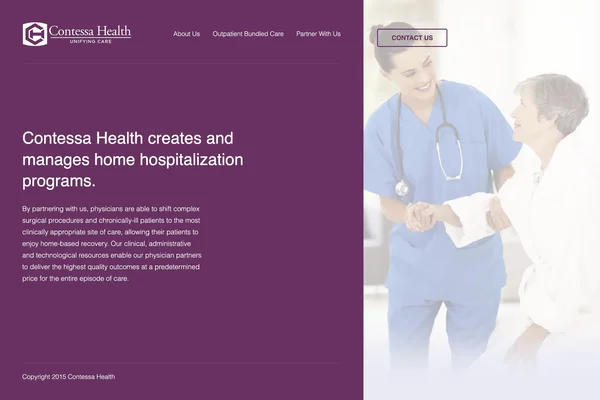 Screenshot of Contessa Health